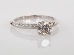Bague de fiançailles - 18 carats Or blanc - 0.84ct. tw., Bijoux, Sacs & Beauté