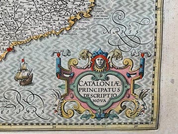 Spanje - Katalonië; G. Mercator/H. Hondius - Cataloniae, Nieuw