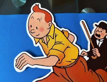 Tintin - Présentoir Tintin - 1 Promotionele display - 1991