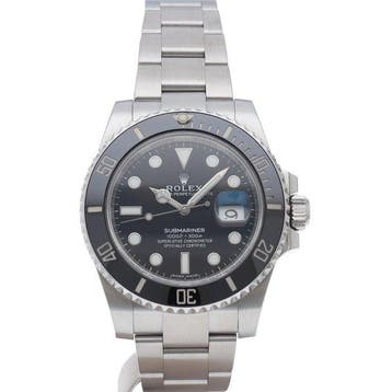 Rolex - Submariner Date Watch with Mirrored Buckle -