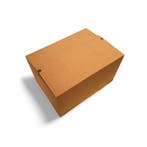 Autolock verzenddoos 284x184x167 mm enkelgolf karton bruin, Ophalen of Verzenden