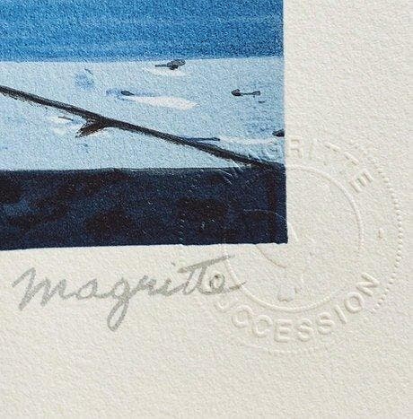 René Magritte (after) - La Nuit de Pise, Antiek en Kunst, Antiek | Overige Antiek