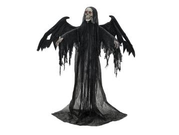 EUROPALMS Halloween Black Angel 175x100x66cm Licht Geluid, Muziek en Instrumenten, Nieuw