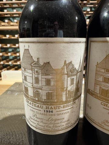 1996 Chateau Haut-Brion - Pessac-Léognan 1er Grand Cru, Verzamelen, Wijnen, Nieuw