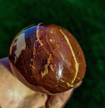 Amber - Barnsteen - Gold Amber HQ Freeform Barnsteen - 7 cm