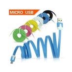 Micro usb data kabel snoer lader oplader voor samsung galaxy, Telecommunicatie, Mobiele telefoons | Telefoon-opladers, Verzenden