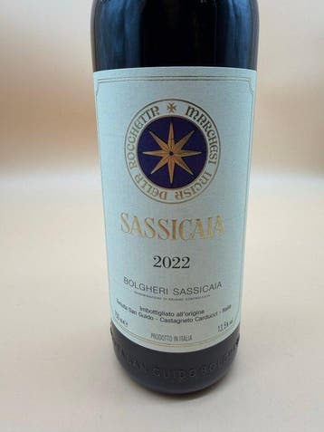 2022 Tenuta San Guido, Sassicaia - Bolgheri DOC - 1, Verzamelen, Wijnen, Nieuw