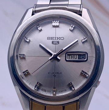 Seiko - Seiko 5 Automatic Day-Date - Zonder minimumprijs -