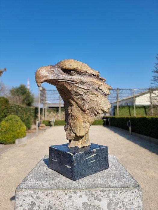Beeldje - Eagle head - MGO, Antiquités & Art, Curiosités & Brocante