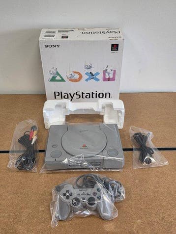 Sony - PS1 - PLAYSTATION 1 - Original Grey - First edition -, Games en Spelcomputers, Nieuw
