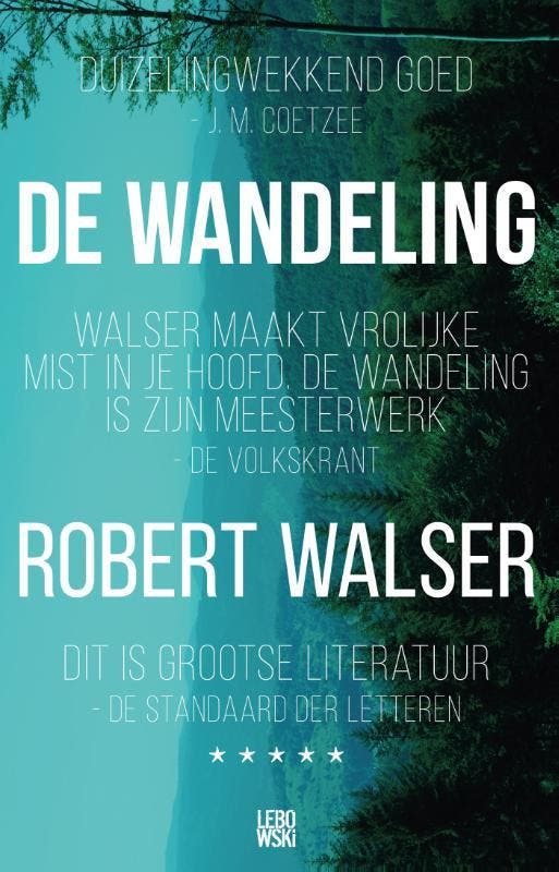 De wandeling / Lebowski book of the month / 1 9789048828661, Livres, Romans, Envoi