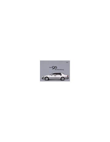 2001 SAAB 9.5 INSTRUCTIEBOEKJE DUITS, Ophalen of Verzenden