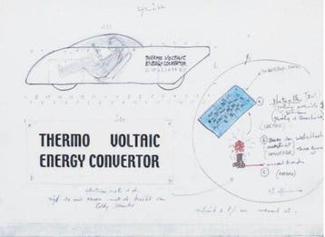 Panamarenko (1940-2019) - THERMO VOLTAIC ENERGY CONVERTOR