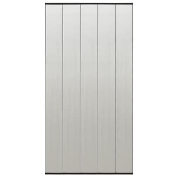 vidaXL Vliegengordijn 5-delig 120x240 cm mesh zwart, Verzenden, Nieuw