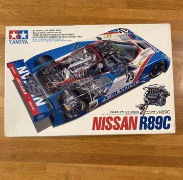 Tamiya 1:24 - Modelbouwdoos (2) - Nissan R89C; Renault RE, Hobby & Loisirs créatifs