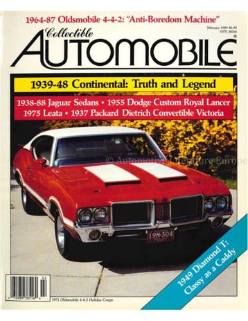 1989 COLLECTIBLE AUTOMOBILE MAGAZINE 05 ENGELS, Nieuw
