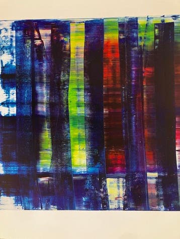 Gerhard Richter - Abstract Painting, 1992, Antiquités & Art