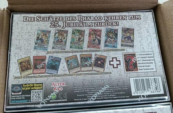 Konami - 3 Box - Yu-Gi-Oh! - Yu-Gi-Oh Legendary Collection, Verzamelen, Overige Verzamelen