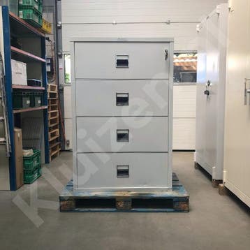 Tweedehands brandwerende hangmappenkast MLT 4, Huis en Inrichting, Verzenden, Gebruikt