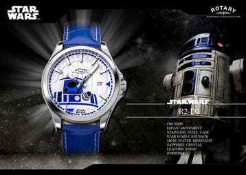 Star Wars - R2-D2 41.5mm, KYLO REN 44.0mm - Rotary, Collections