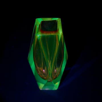 Vase - Ouraline, Verre de Murano - Vase en verre vintage