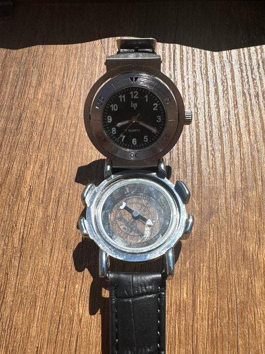 Lip - Reverso Compass Explorer - Boussole - Sans prix de, Handtassen en Accessoires, Horloges | Heren