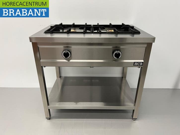 HCB inox Crêpière 2 brûleurs 2 x 8 kW 90 cm GAZ Restauration, Articles professionnels, Horeca | Autre, Envoi