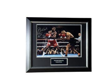 Frank Bruno Signed Boxing Photo - Photographie