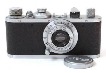 Leitz Leica Standard Chrom von 1936 mit Elmar 1:3,5 F=5cm
