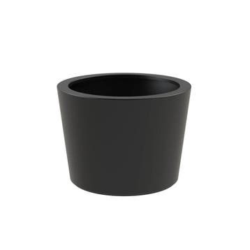 Polyester plantenbak Ø95x70cm - Met bodem, Kunststof, Rond, Nieuw, 60 tot 100 cm