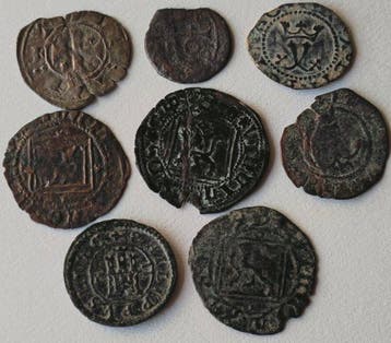 . Spanje Conjunto de 8 medievales (Zonder minimumprijs)