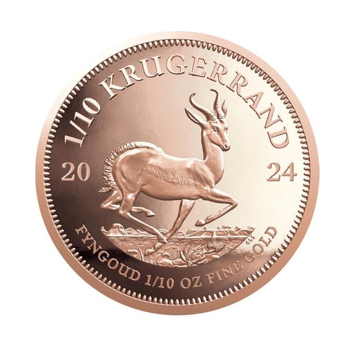 Gouden munt Krugerrand 2024 Proof 1/10 troy ounce, Postzegels en Munten, Edelmetalen en Baren
