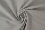 10 meter molton stof - Zilvergrijs, Verzenden, 120 cm of meer, Katoen, Grijs