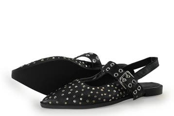 Sacha Slingbacks in maat 39 Zwart, Kleding | Dames, Verzenden, Zwart, Zo goed als nieuw, Sacha
