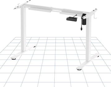 Zit sta bureau - Elektrisch - Verstelbaar - Bureauframe - Wi, Diversen, Verzenden, Nieuw