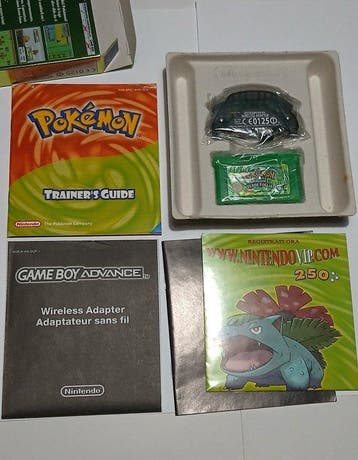 Nintendo - Gameboy Advance - Pokémon Versione Verde Foglia -, Games en Spelcomputers, Nieuw