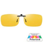 Fako Sunglasses - Clip On Voorzet Zonnebril Gun Metal In Box, Verzenden