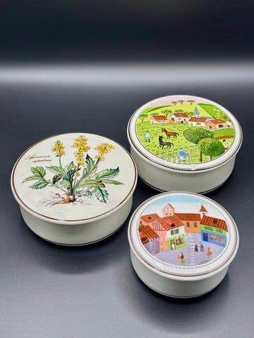 Villeroy & Boch - Gérard Laplau - Doos (6) - Botanica en