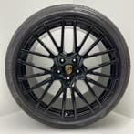 Porsche Cayenne E3 22 RS Spyder Unizwart met banden, Ophalen, Gebruikt, Banden en Velgen, Overige maten