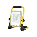 AANBIEDING LED Bouwlamp 30W op Accu IP65 Daglicht wit Euro, Doe-het-zelf en Bouw, Verzenden, Nieuw, Minder dan 50 watt, Lamp met armatuur