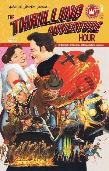 THRILLING ADVENTURE HOUR HC 9781936393961 Ben Acker, Verzenden, Ben Acker
