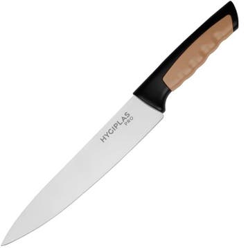 Koksmes | PRO | RVS | Bruin (Gegaard Vlees) | HACCP |, Verzenden, Nieuw in verpakking