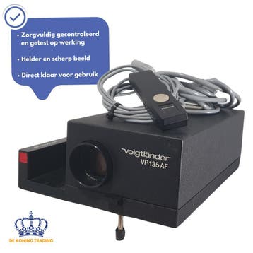 Voigtländer VP135AF | Diaprojector | Dia viewer | Dia | AF, Audio, Tv en Foto, Verzenden, Gebruikt