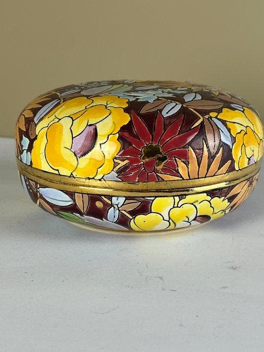 Keramis Boch - Raymond Chevallier - Panier à bonbons -, Antiquités & Art, Antiquités | Verre & Cristal