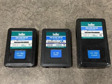 Veiling - Heller boor set 3-delig, Nieuw