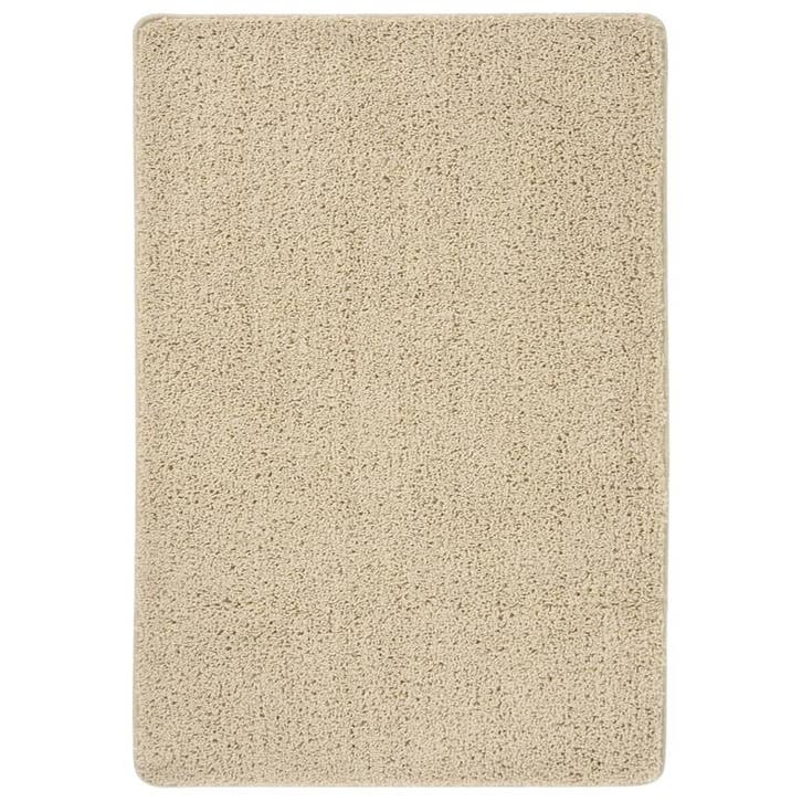 vidaXL Vloerkleed shaggy anti-slip 120x170 cm crèmekleurig, Huis en Inrichting, Stoffering | Tapijten en Vloerkleden, Nieuw, Verzenden