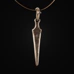Oud-Romeins Zilver Gladius amulet hangertje