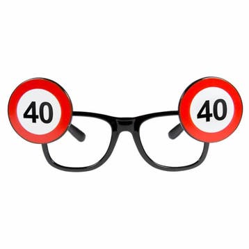 Bril 40 Jaar Verkeersbord, Verzenden