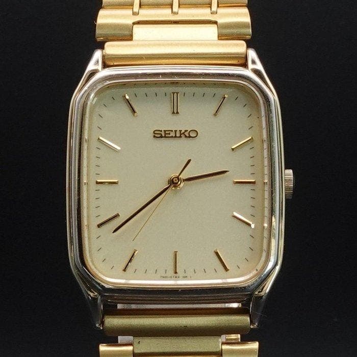 Seiko - Vintage - Sans prix de réserve - 7N01-0FA0 - Homme -, Handtassen en Accessoires, Horloges | Antiek