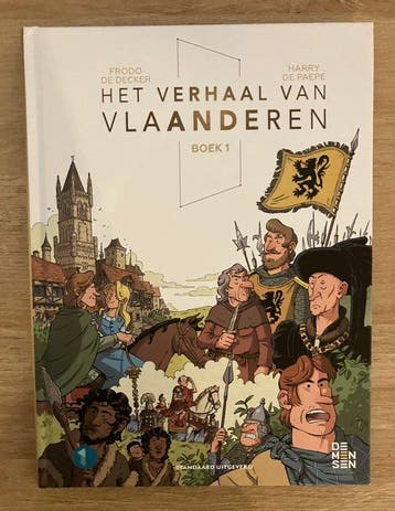 Het Verhaal van Vlaanderen 1 & 2 - Complete reeks HC - 2, Boeken, Nieuw